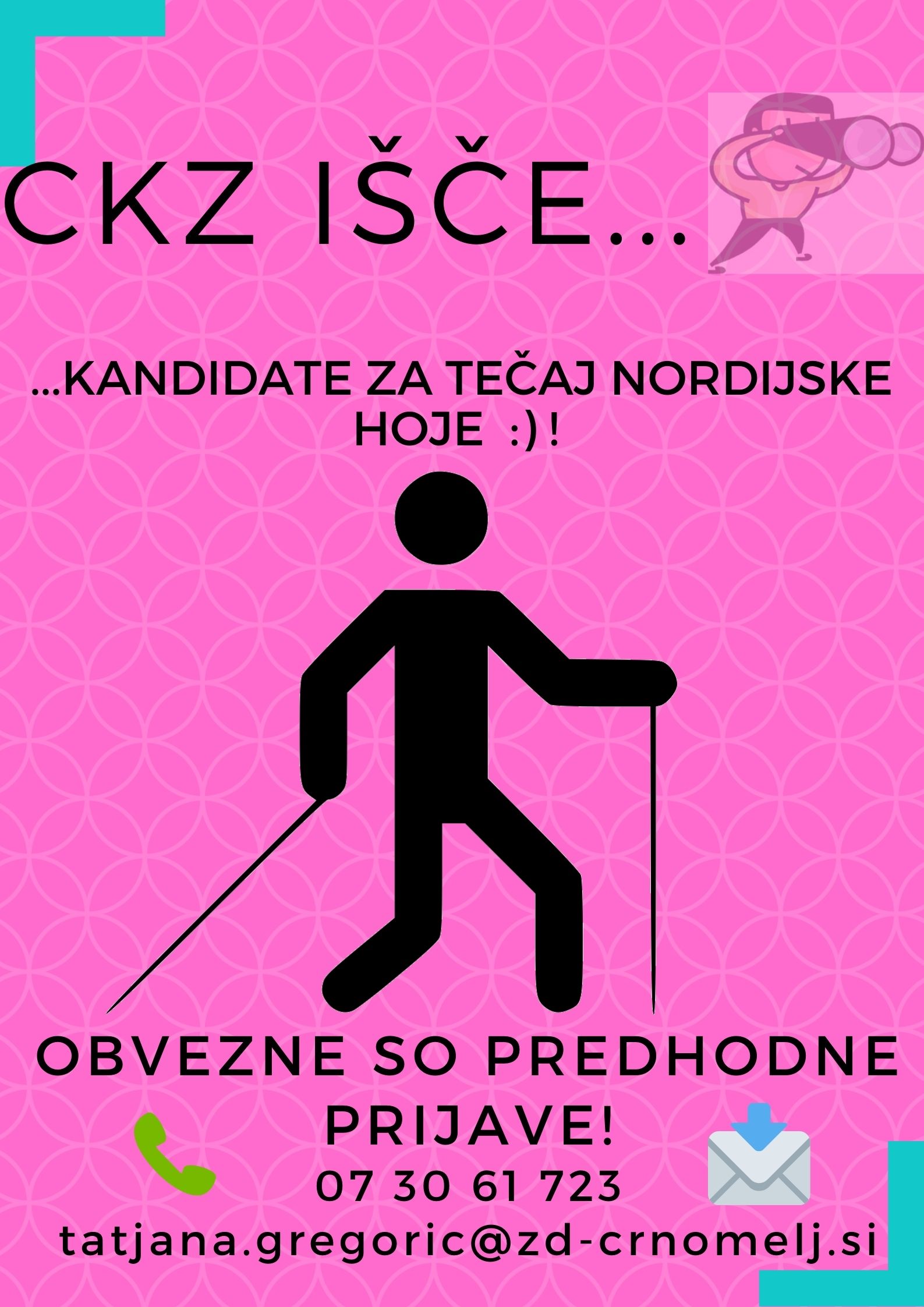 TEČAJ NORDIJSKE HOJE IN TEKA