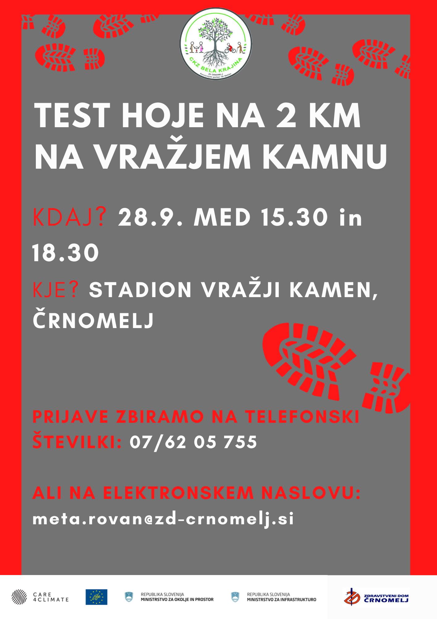 TEST HOJE NA 2KM NA VRAŽJEM KAMNU